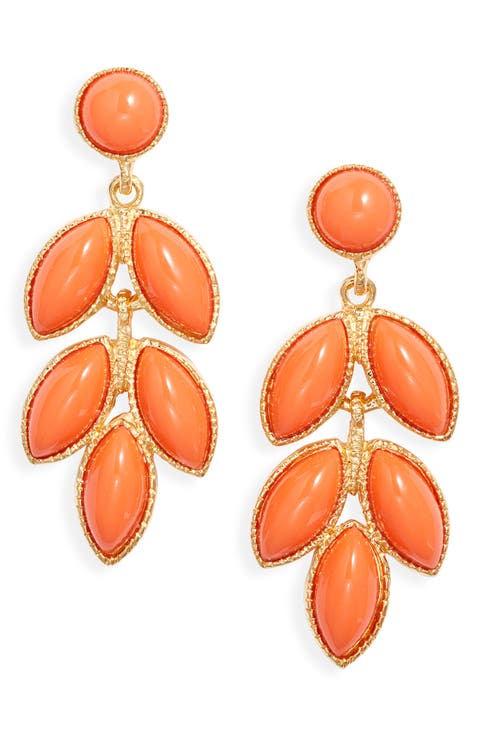 Beaded Drop Earrings