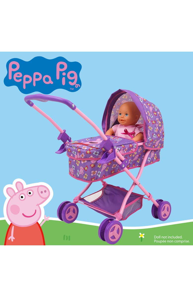 Peppa Pig Doll Pram, Alternate, color, Multicolored