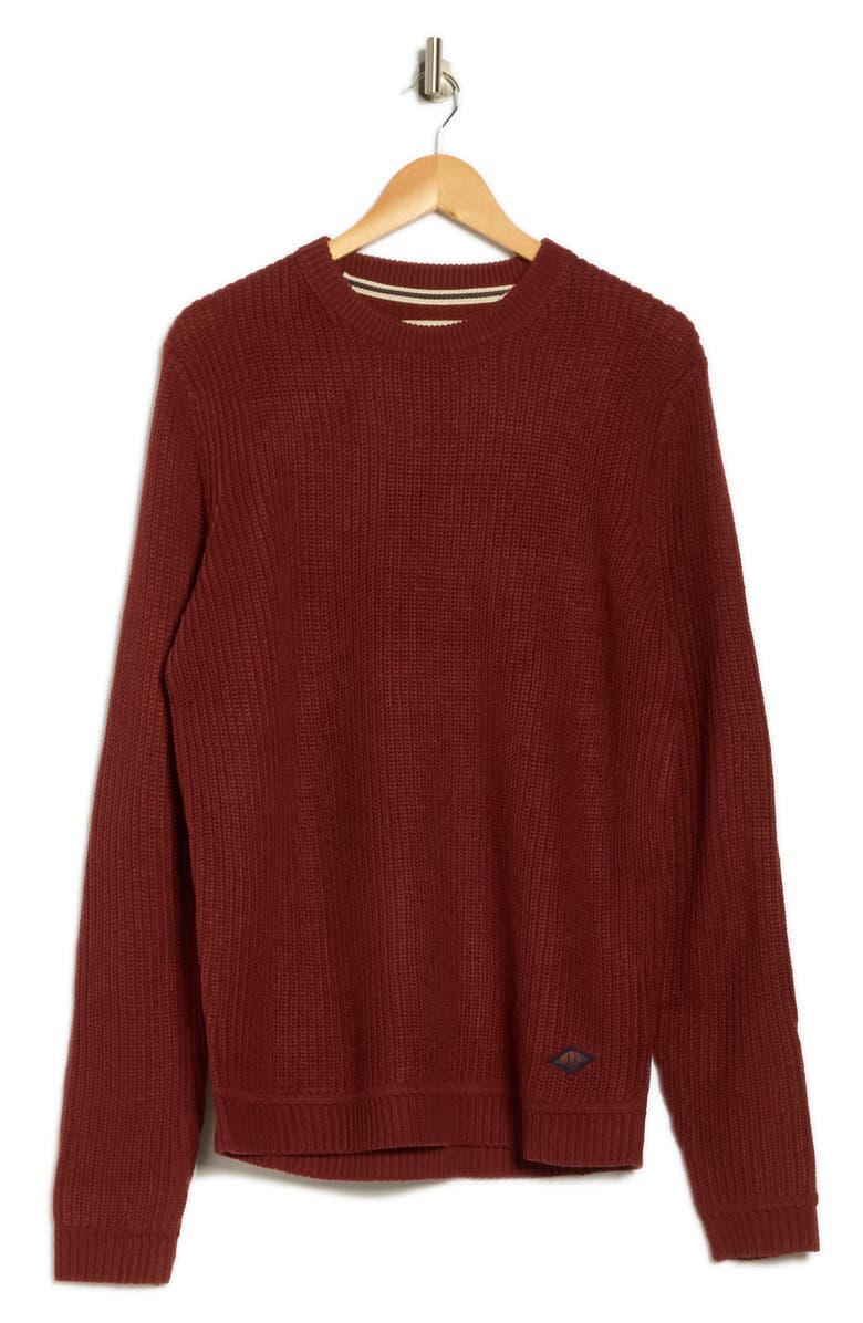 WEATHERPROOF VINTAGE Crewneck Sweater, Main, color, Truffle