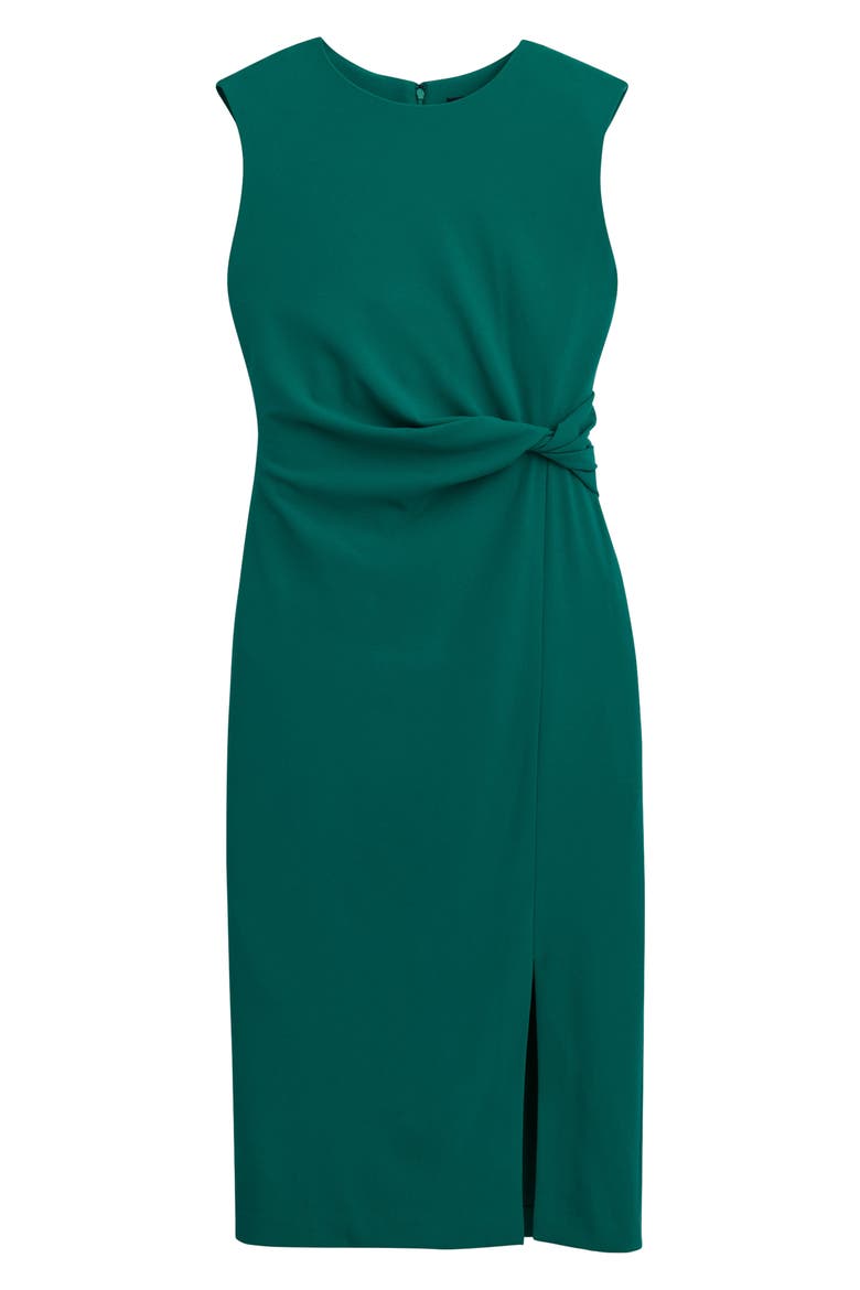 Twist Waist Sheath Dress, Alternate, color, LAWN