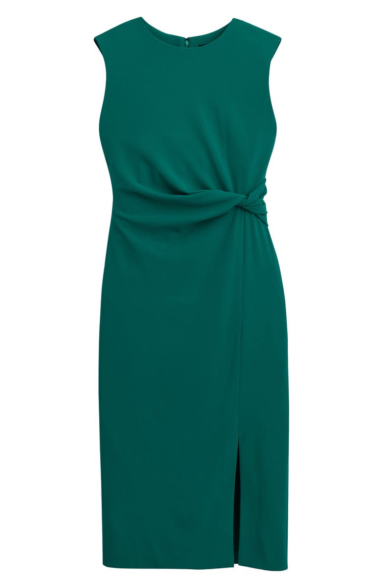 Donna Karan New York Twist Waist Sheath Dress, Alternate, color, 