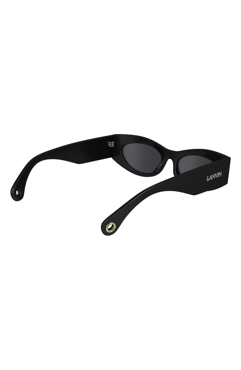Lanvin 52mm Signature Cat Eye Sunglasses, Alternate, color,