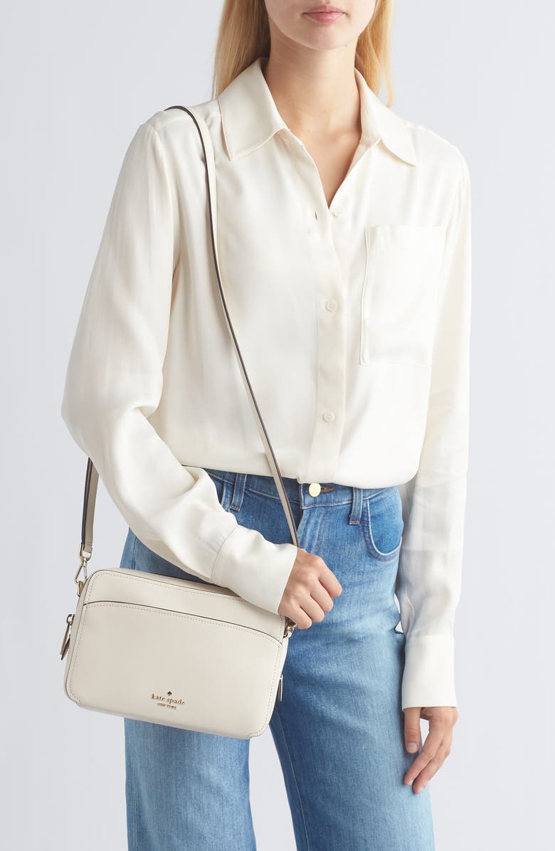 Kate Spade New York lauryn camera bag, Alternate, color, Parchment