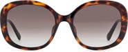 Fossil 56m Gradient Oval Sunglasses