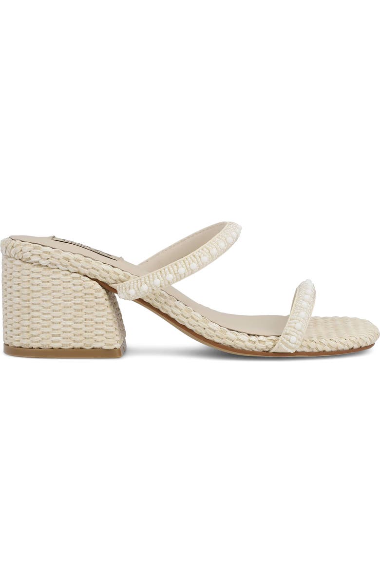 MIA Sabella Embellished Sandal, Alternate, color, Bone Beads