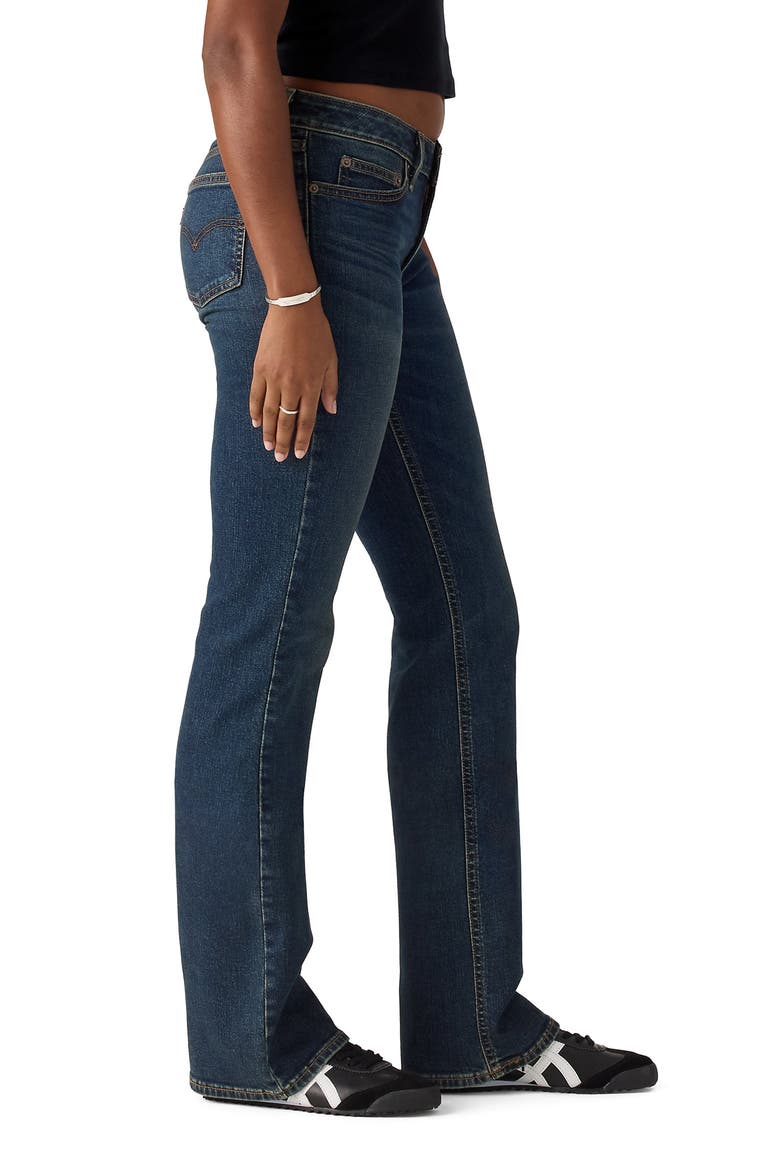 Superlow Bootcut Jeans, Alternate, color, SWEEP DOWN