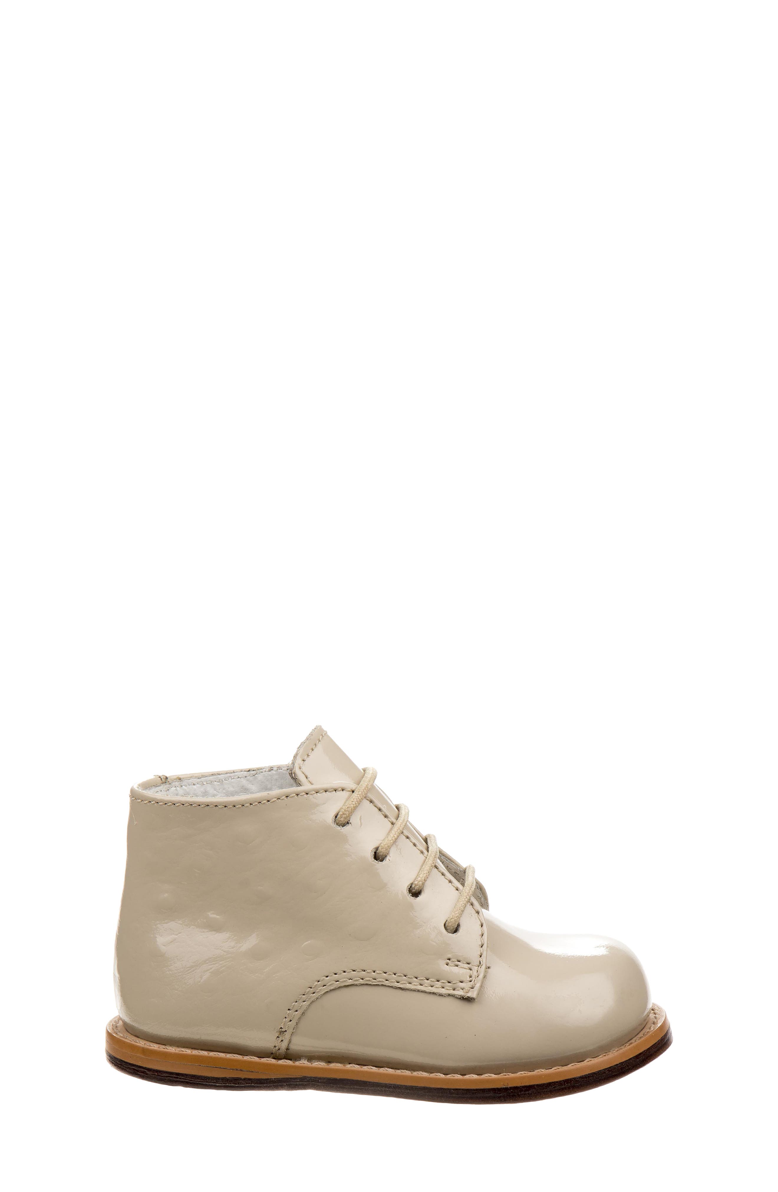BABY UNISEX MEDIUM WIDTH, Alternate, color, BEIGE PATENT OYSTER