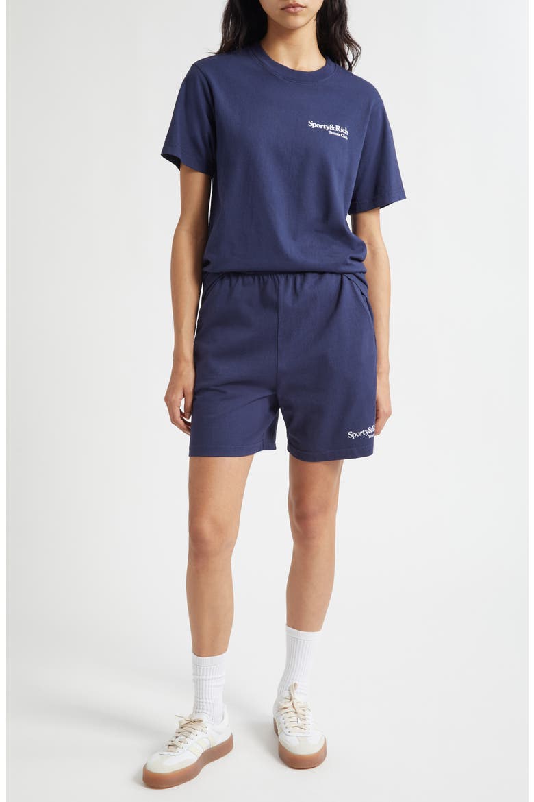Gender Inclusive Play Tennis Gym Shorts, Alternate, color, DARK NAVY