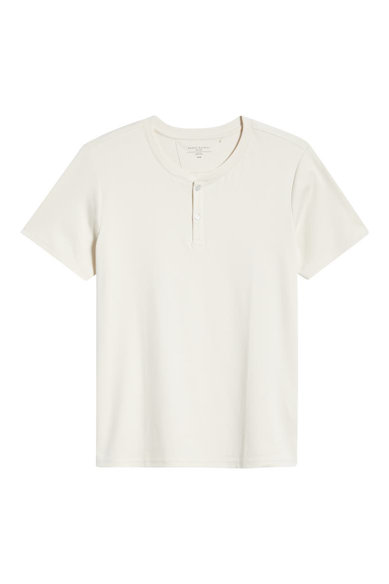 Stretch Cotton & Modal Blend Henly Pajama T-Shirt, Alternate, color, OATMEAL