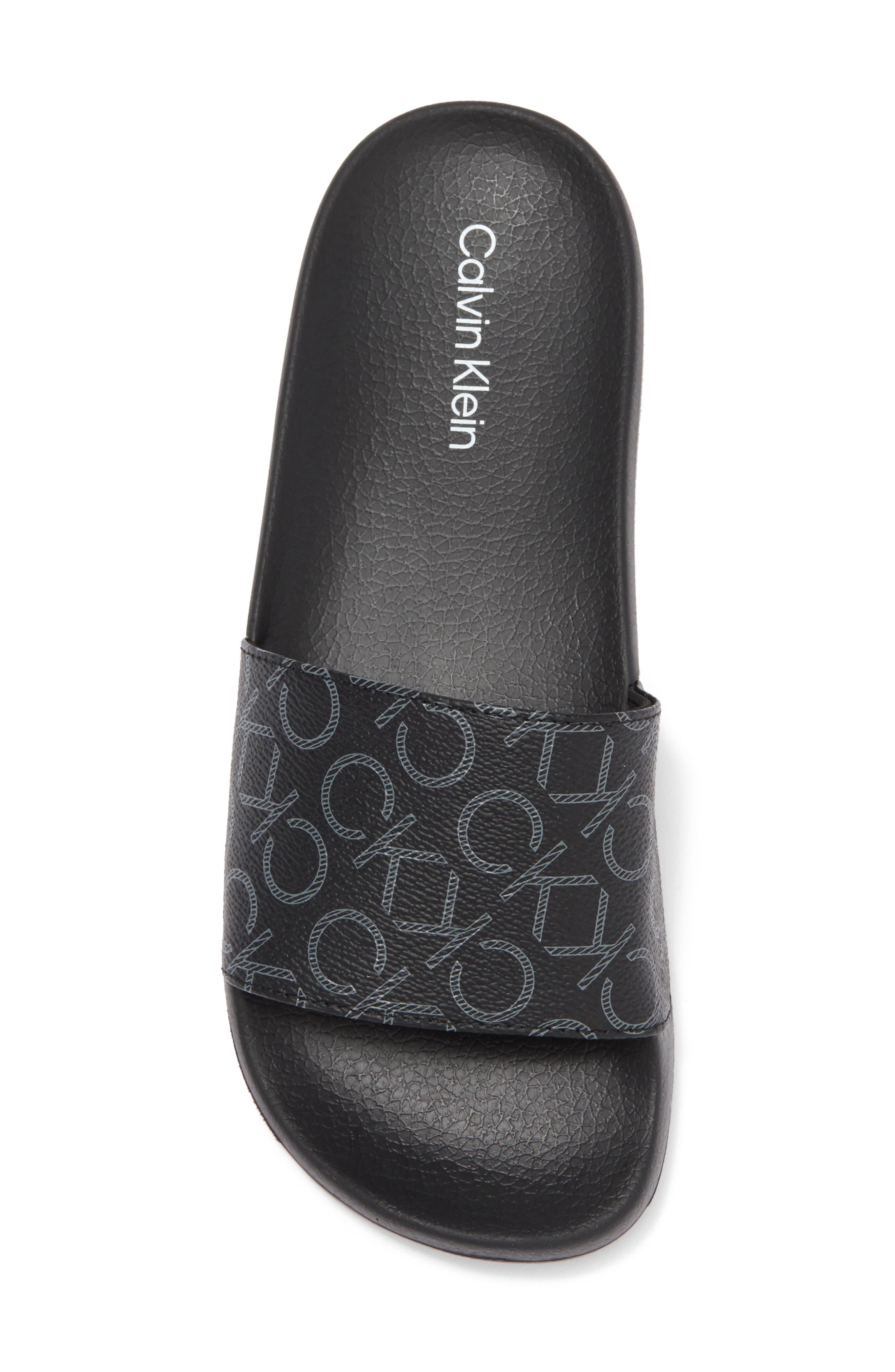 Calvin Klein Athens Slide Sandal, Alternate, color, Black