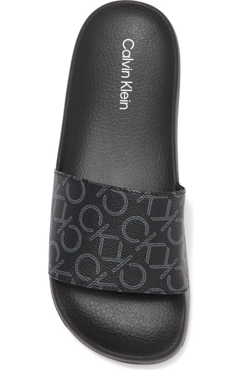Calvin Klein Athens Slide Sandal, Alternate, color, Black