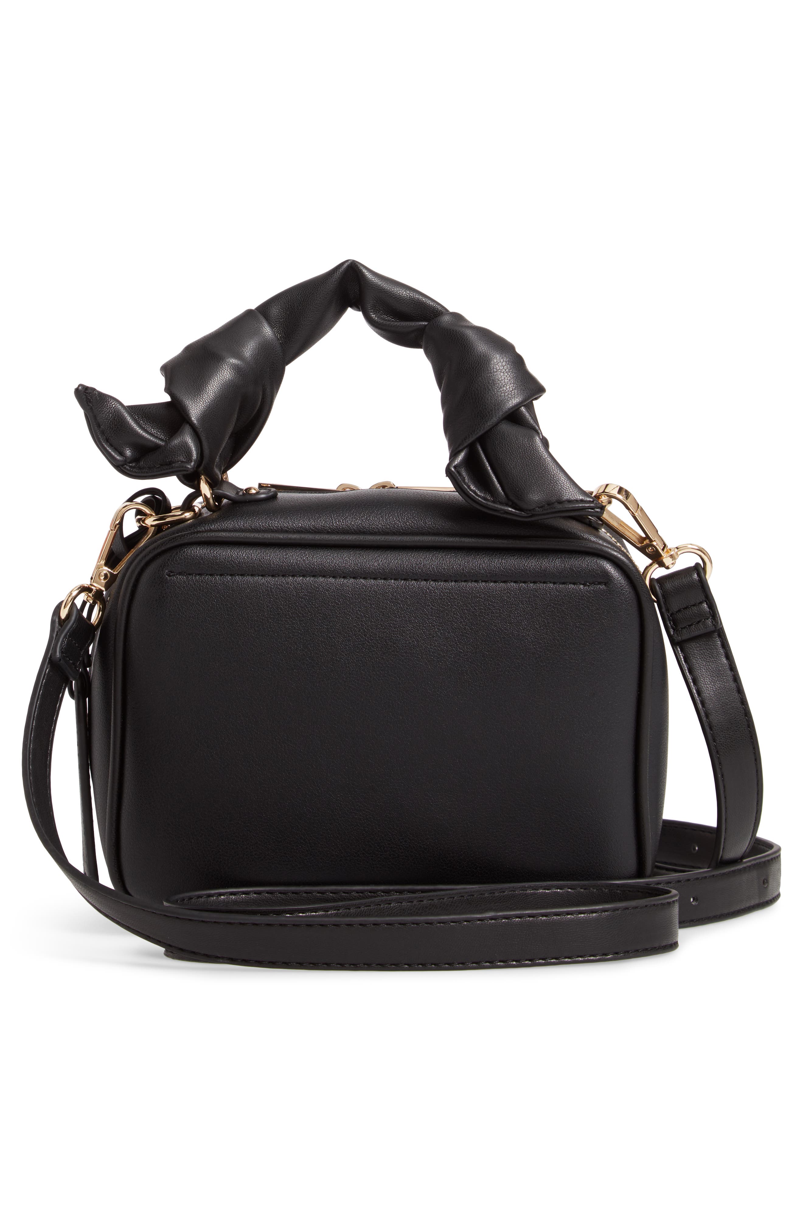 Sole Society Douga Faux Leather Crossbody Camera Bag, Alternate, color, 