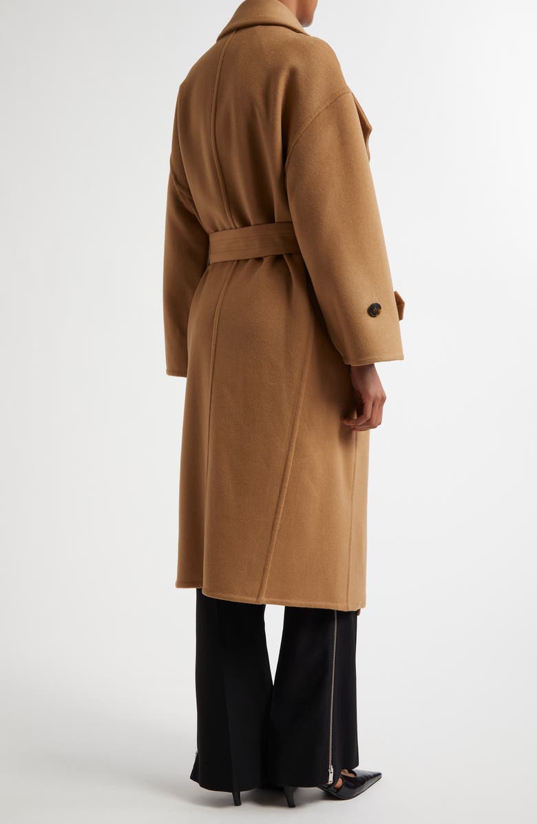 Reiss Atelier Evelyn Wool & Cashmere Double Face Wrap Coat, Alternate, color, 