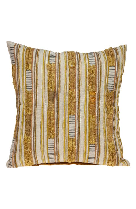 Paxton Embroidered Throw Pillow