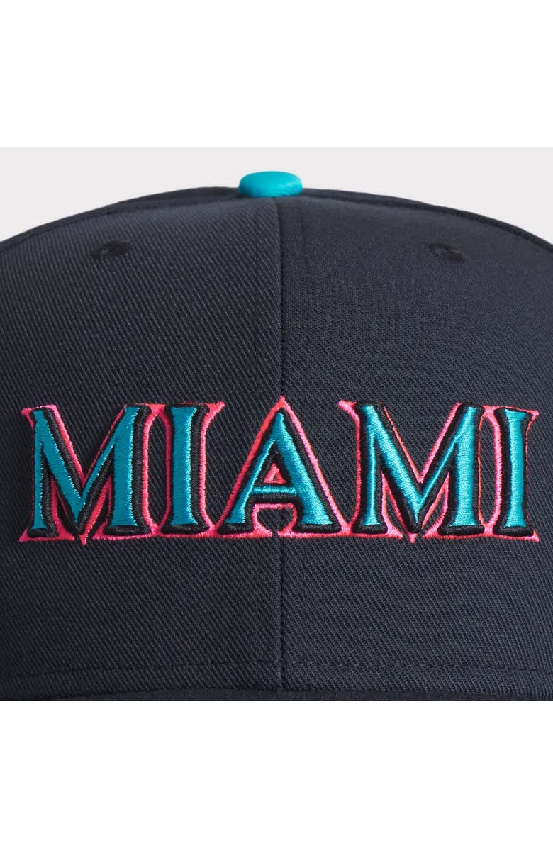 Nike Men's Nike Black Miami Marlins 2025 City Connect Performance Fitted Hat, Alternate, color, Black
