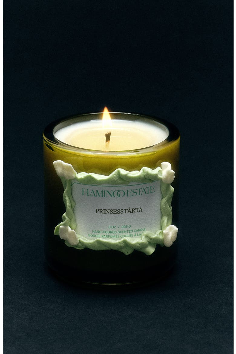 Prinsesstårta Candle, Alternate, color, GREEN