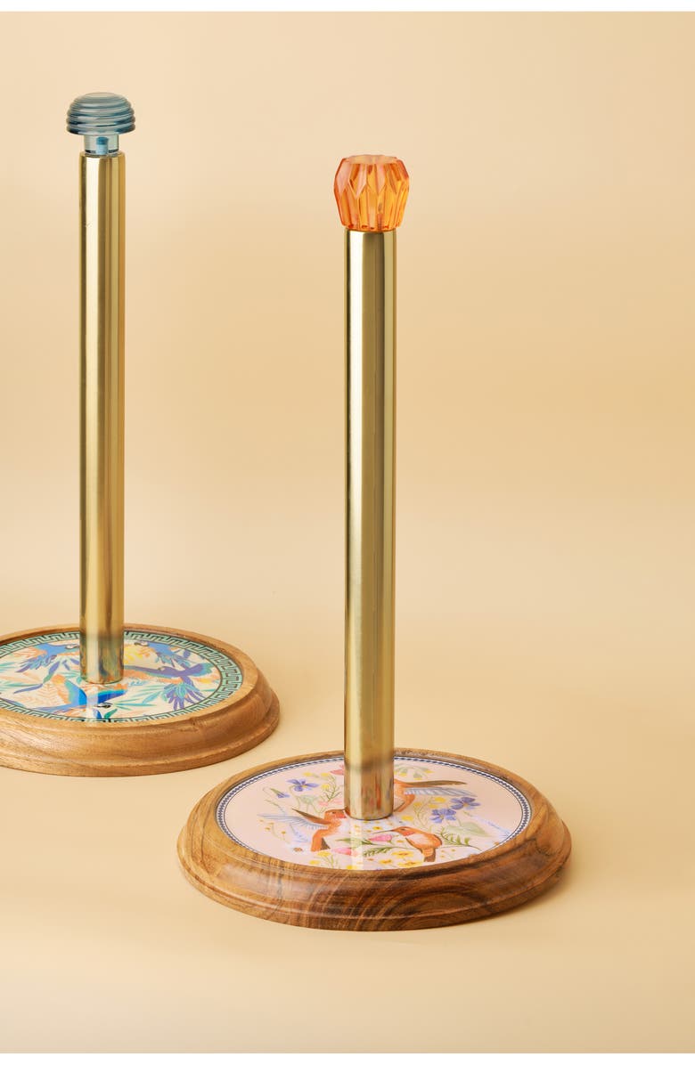 Tiramisu Songbird Garden Paper Towel Holder, Alternate, color, 