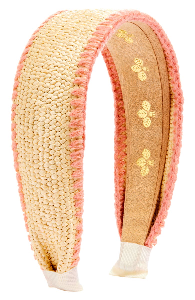 L. Erickson Emmeline Headband, Main, color, Tan