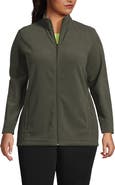 Lands' End Anyweather Fleece Full Zip Jacket