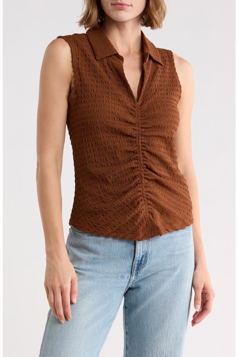 Suns Out Tank, Main, color, CLOVE BROWN