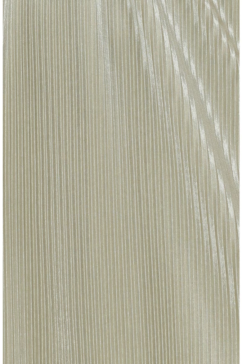Pontee Plissé One-Shoulder Midi Dress, Alternate, color, SAGE GREEN