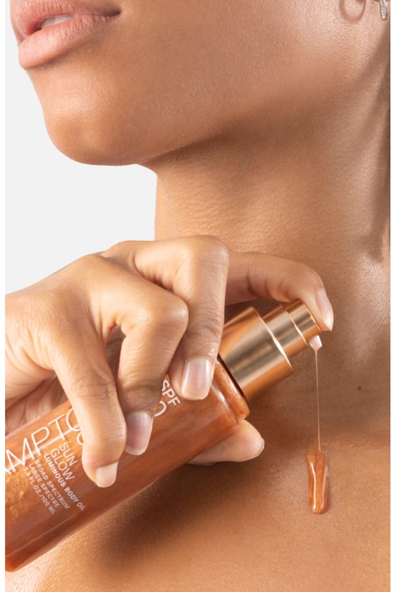 SPF 50 Sun Glow Luminous Body Oil, Alternate, color, None