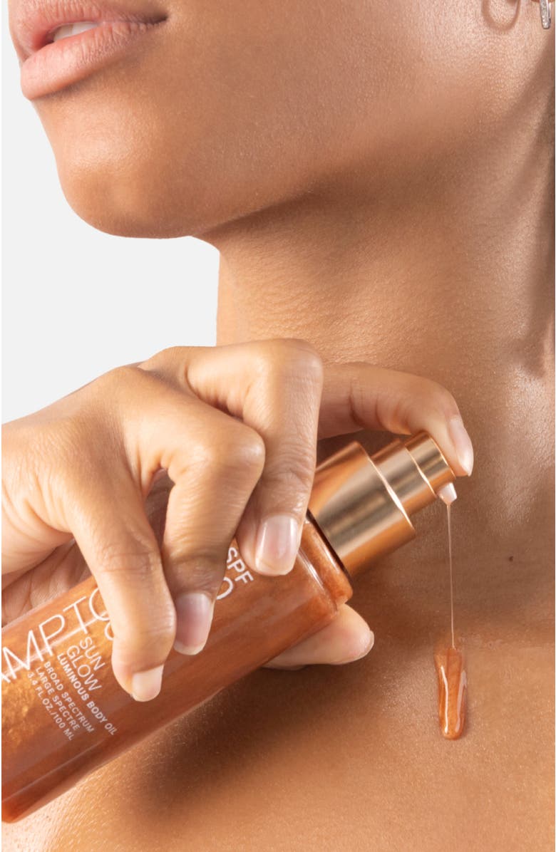 Hampton Sun SPF 50 Sun Glow Luminous Body Oil, Alternate, color, NO COLOR