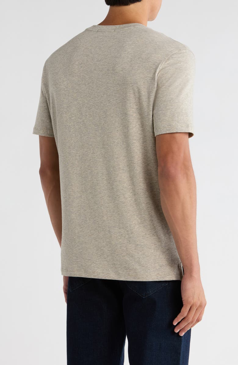 Robert Barakett Colson Mélange Stretch Pima Cotton T-Shirt, Alternate, color, Oatmeal