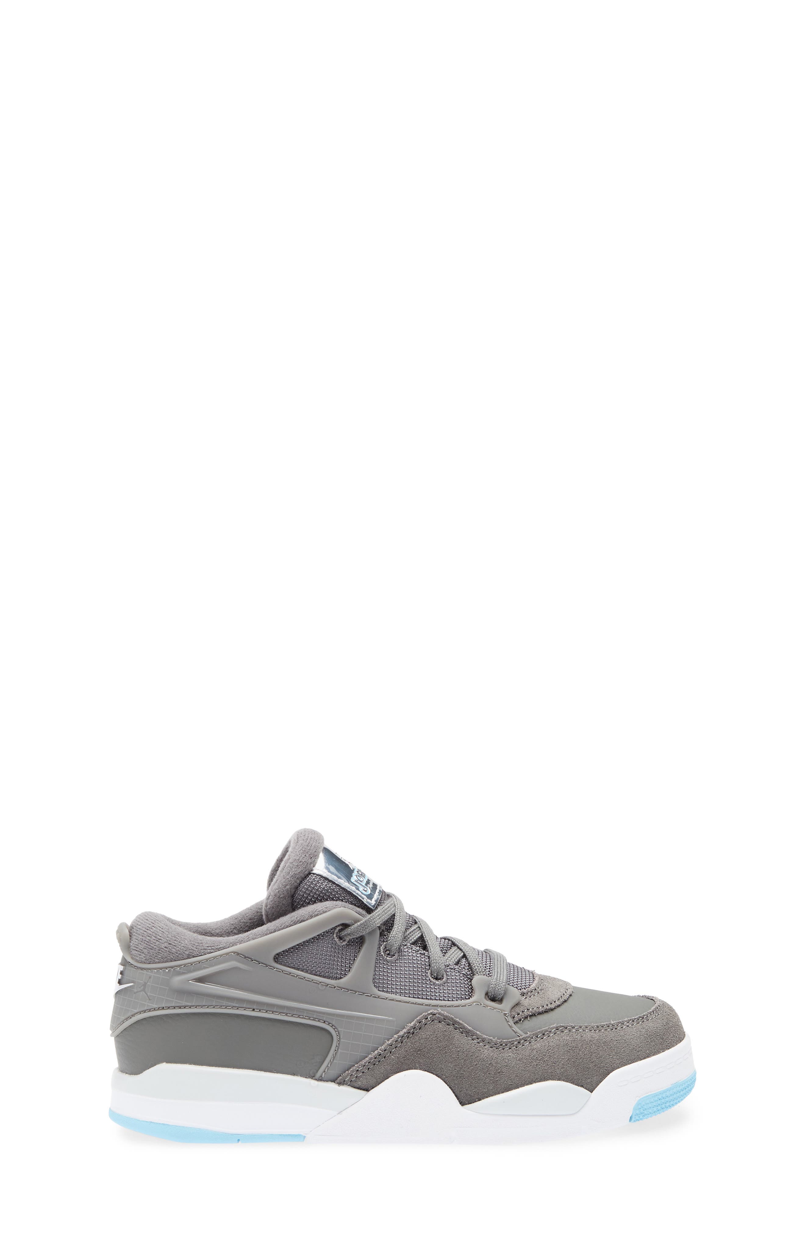 Kids' Air Jordan 4 RM Sneaker, Alternate, color, PEWTER/ BLUE CHILL/ WHITE