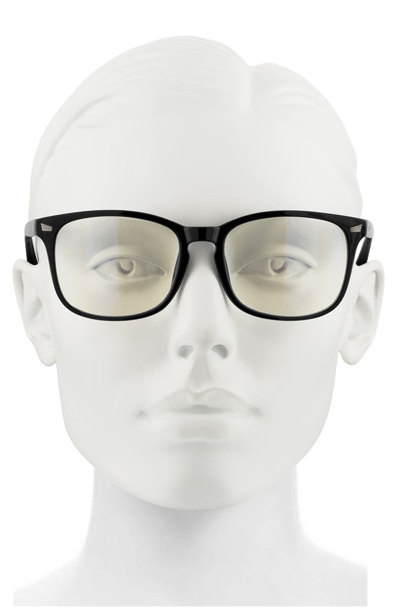 Velvet Eyewear Hannah 52mm Round Blue Light Blocking Glasses, Alternate, color, 