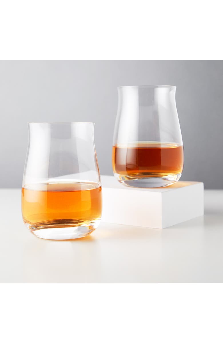 SPIEGELAU Single Barrel Bourbon Glass Set of 2, Alternate, color, Clear