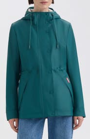 Hunter Abbey Short Rubberized Rain Jacket