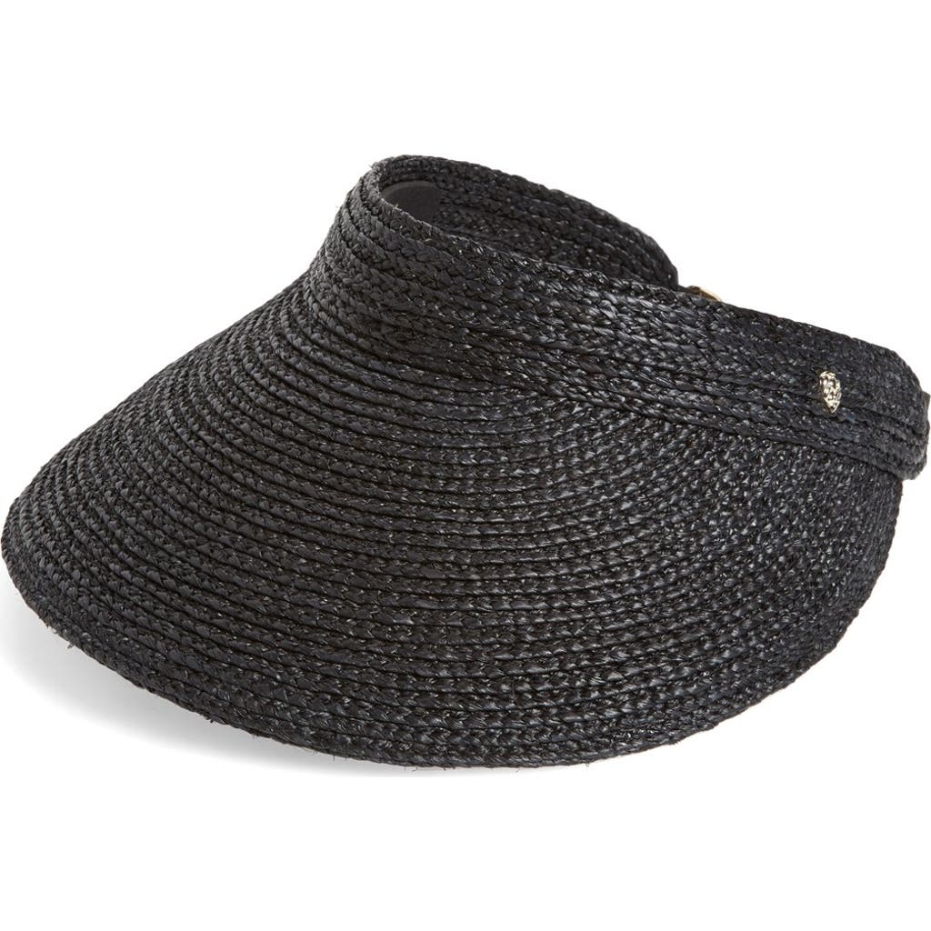Helen Kaminski Kirsten Raffia Wide-brim Visor