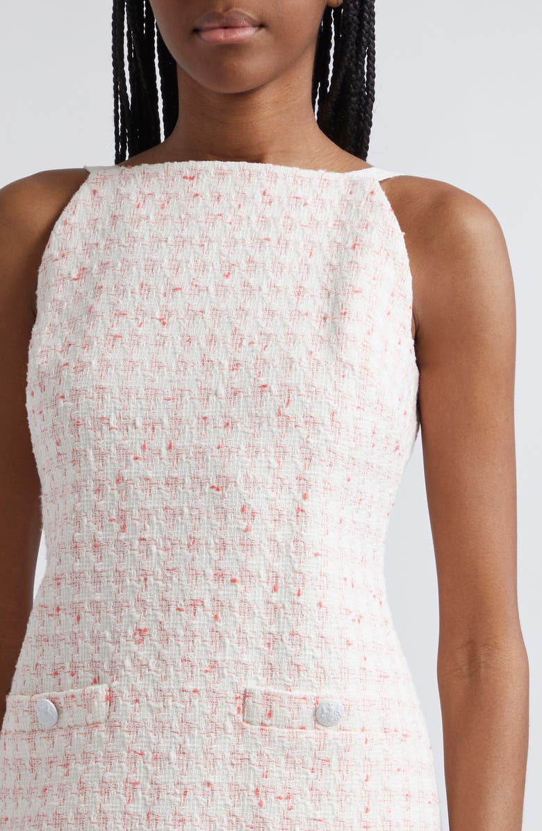 Veronica Beard Xochi Cotton Blend Tweed Minidress, Alternate, color, 