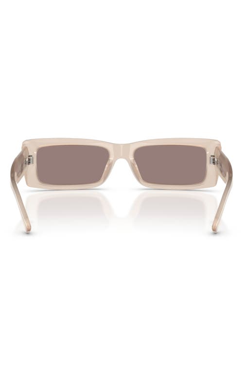 Jimmy Choo Lennon 54mm Polarized Rectangular Sunglasses