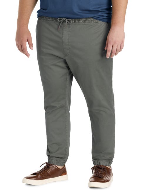 True Nation By Dxl Big & Tall All-day Slim Fit Joggers In Brown