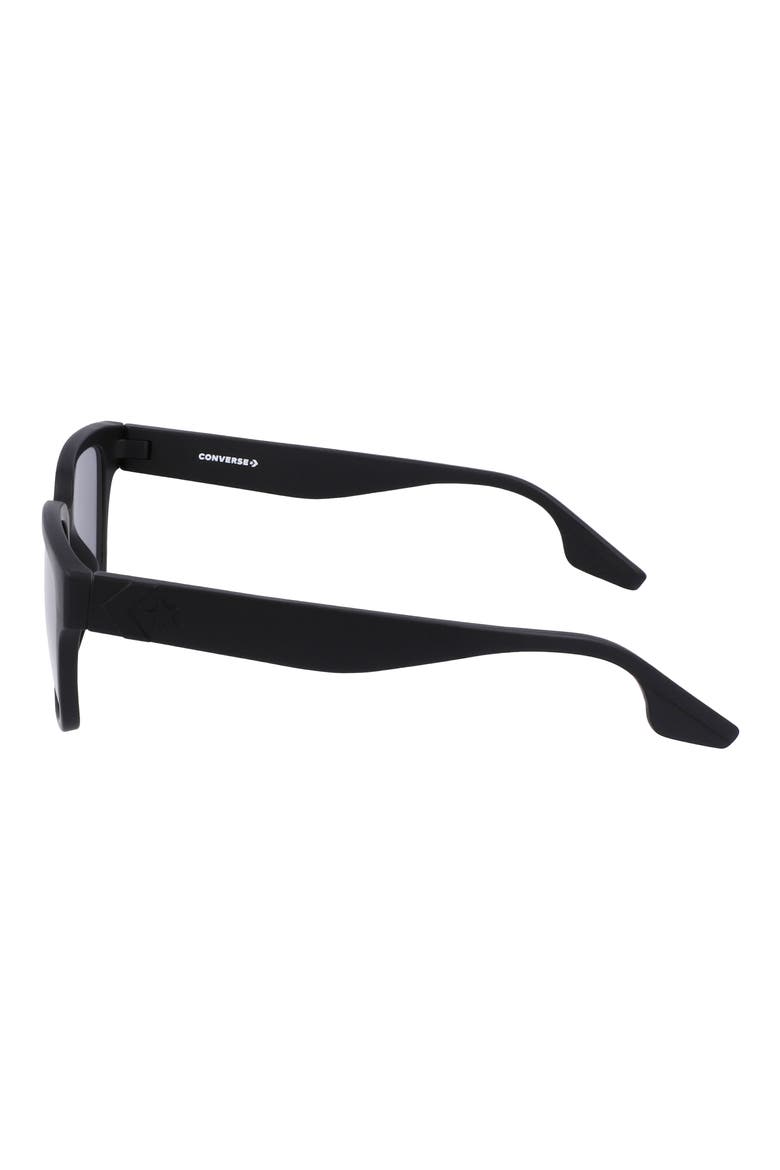 Recraft 54mm Gradient Square Sunglasses, Alternate, color, MATTE BLACK