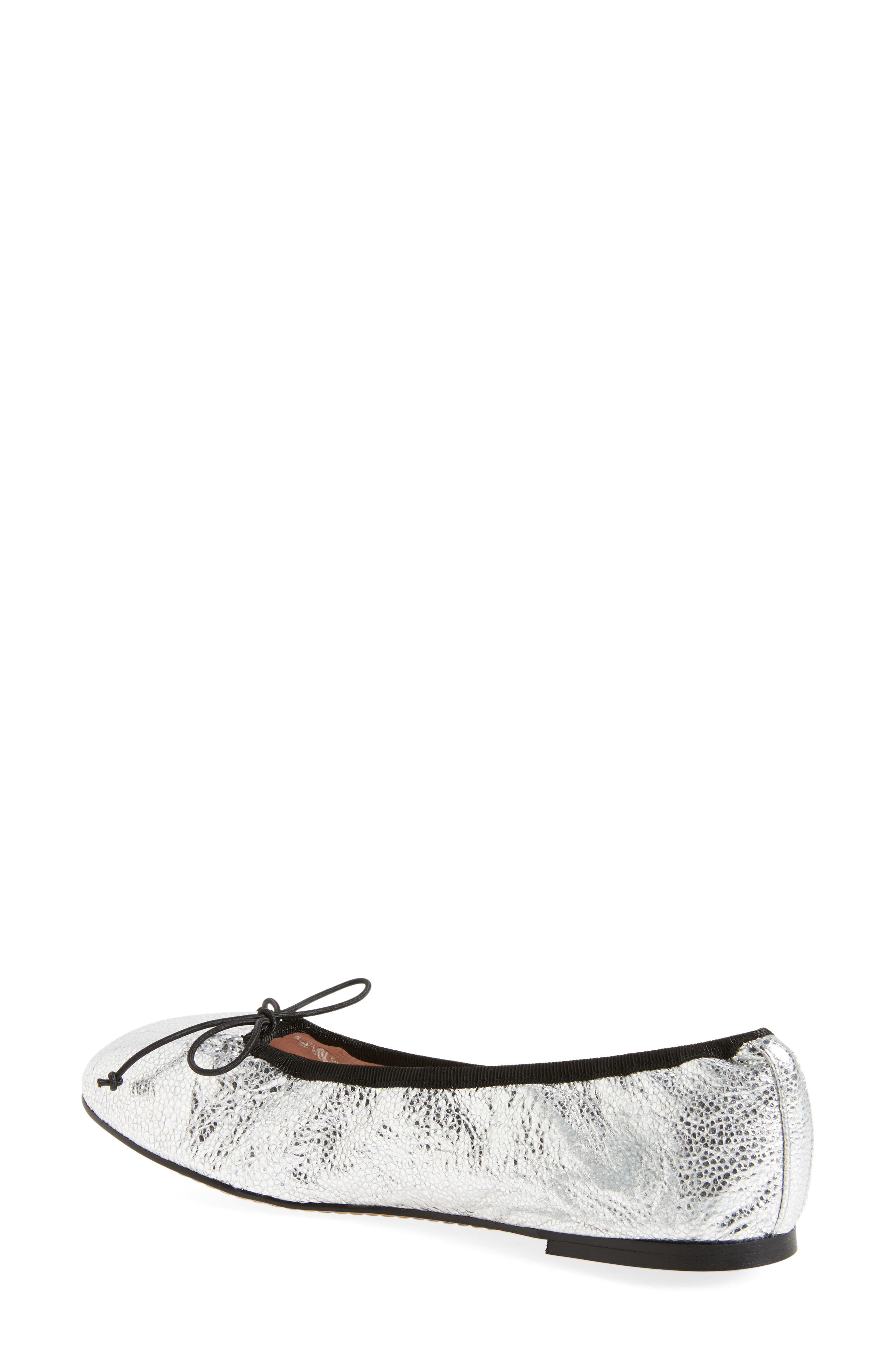 Le Plie Ballet Flat, Alternate, color, SILVER