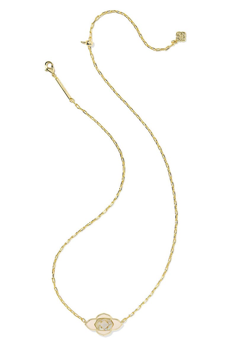 Abbie Short Medallion Pendant Necklace, Alternate, color, GOLD NEUTRAL MIX