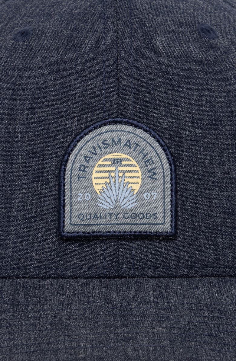 TravisMathew Festival Baseball Cap, Alternate, color, Dress Blues