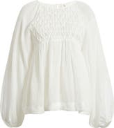 A.REN Sereia Pintuck Linen Top
