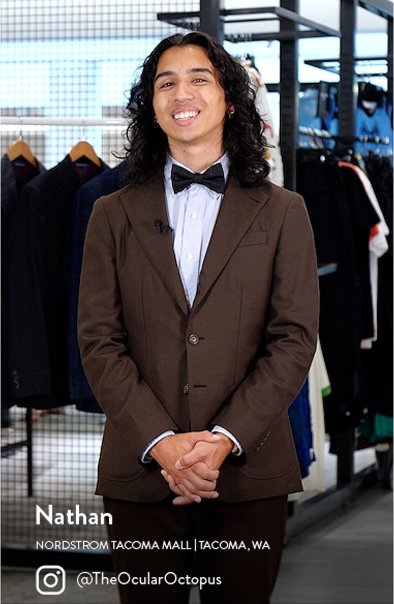 Banbury Pre-Tied Silk Bow Tie, sales video thumbnail