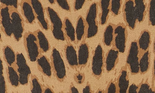 Dr2 By Daniel Rainn Leopard Print Oversize Trucker Jacket In Animal Print
