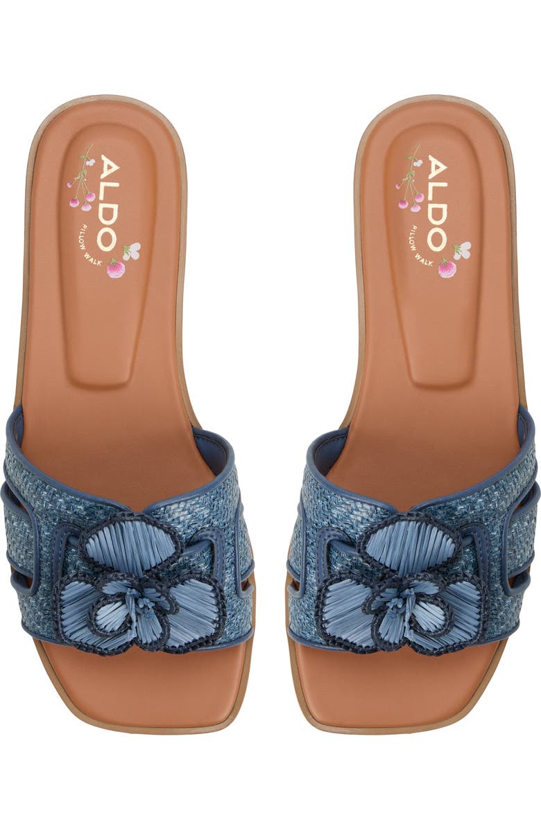 ALDO Seaflower Slide Sandal, Alternate, color,