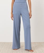 Pact Dream Rib Wide Leg Lounge Pant Made With Organic Cotton