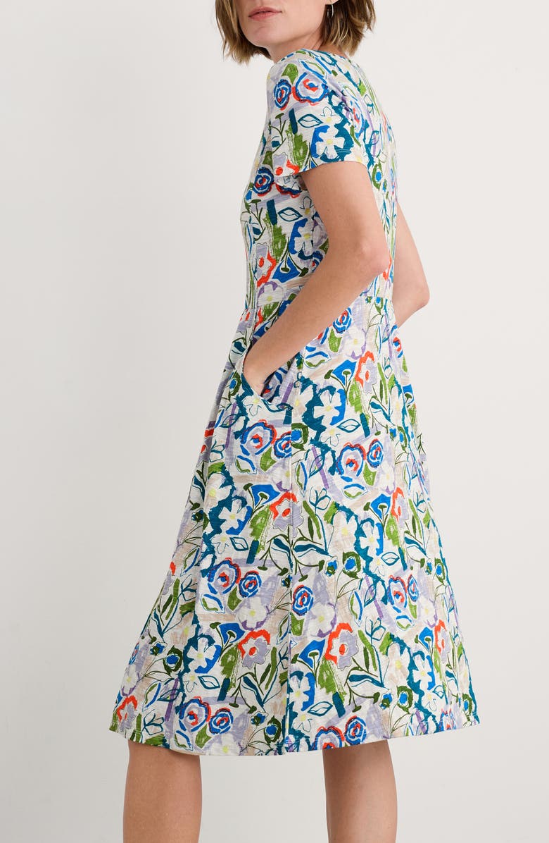 Seasalt Cornwall Enor Organic Cotton Fit & Flare Dress, Alternate, color,