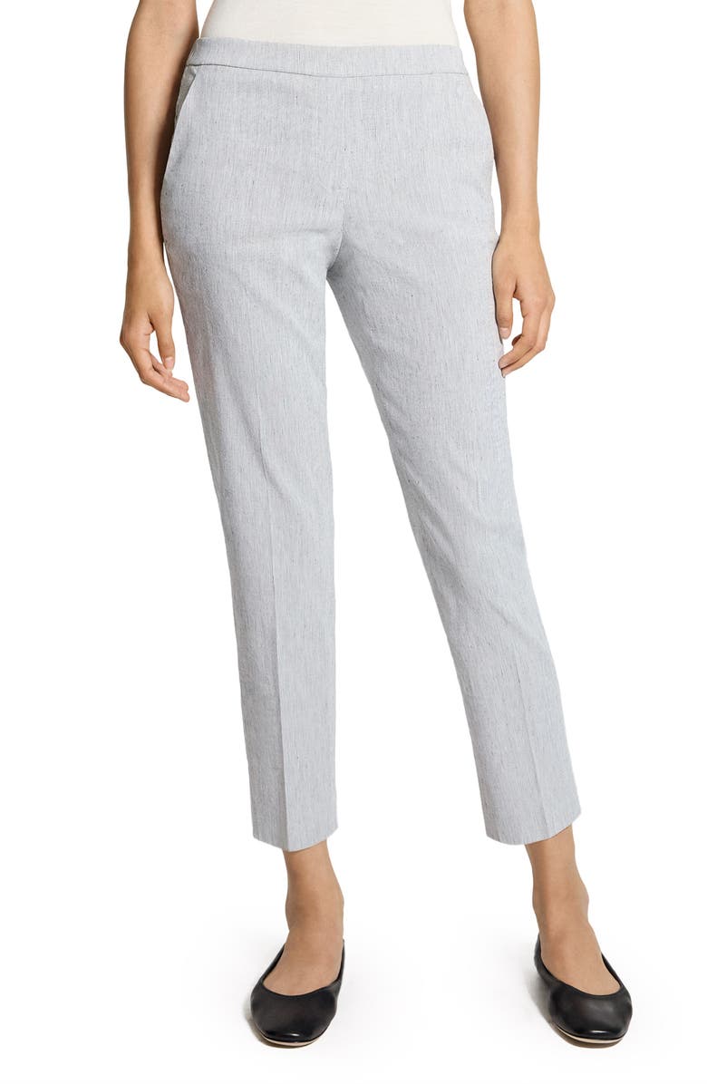 Theory Treeca Pull-On Pants, Main, color, Black Multi