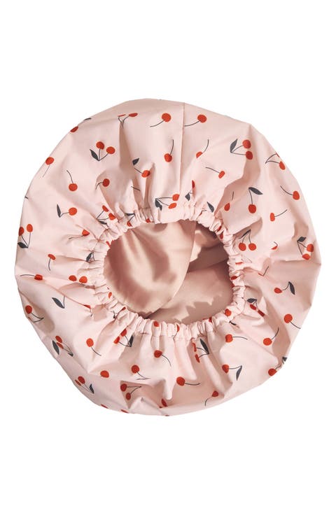 Satin-Lined Flexi Shower Cap