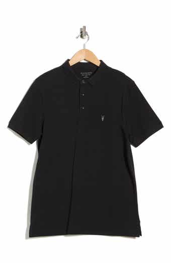 AllSaints Form Cotton Polo