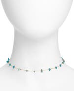 VIDAKUSH Turquoise Stone Choker